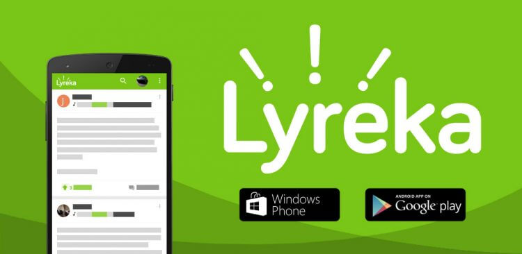 Lyreka Mobile App for Android and Windows