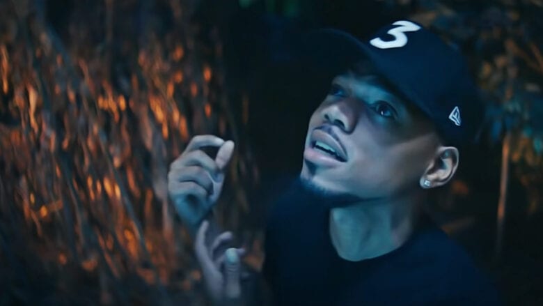 Chance The Rapper in Holy Music Video