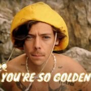 Harry Styles Youre So Golden