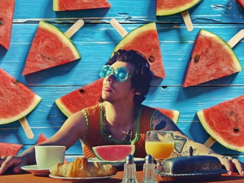 Harry Styles Watermelon Sugar Cover