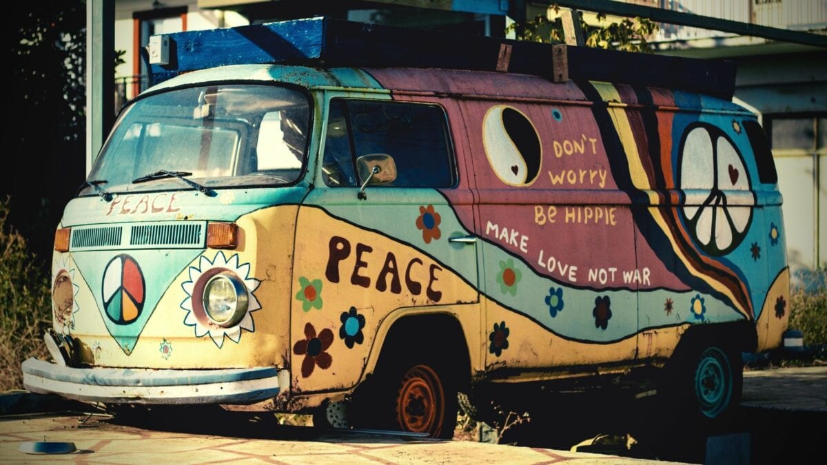 Woodstock Psychedelic Bus
