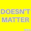 Doesn't Matter cover