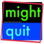 Might Quit cover