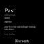 Past cover