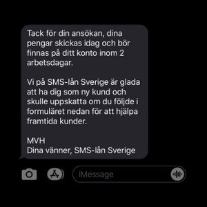 Låna SMS