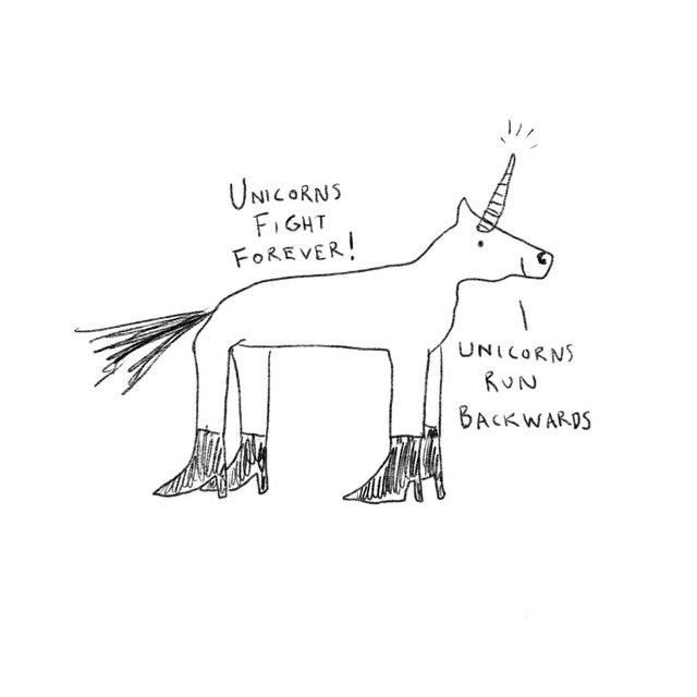 Unicorns Run Backwards