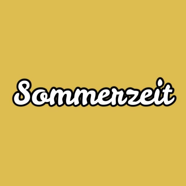 Sommerzeit