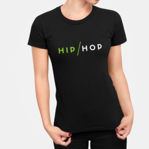 Hip Hop T Shirt For Women Black